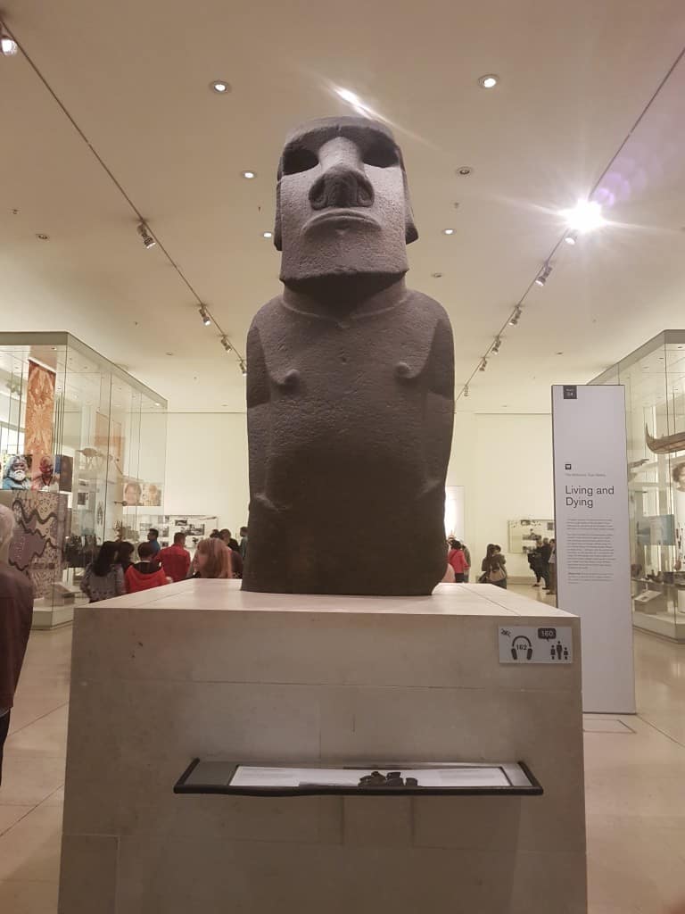 Moai at British Museum