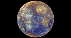 Colours of Mercury - Credit NASA