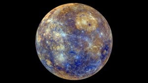 Colours of Mercury - Credit NASA