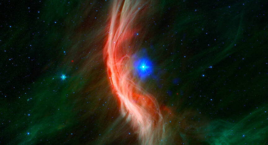 Zeta Ophiuchi is a single star that likely once had a companion that exploded as a supernova.