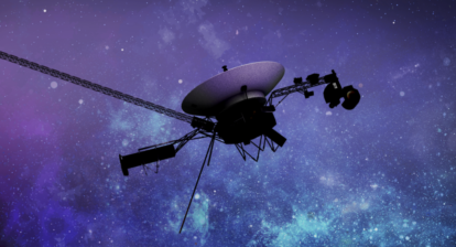 Artist’s illustration of one of the Voyager spacecraft. Credit: Caltech/NASA-JPL