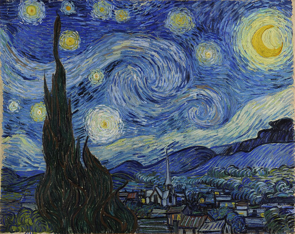 The Night Sky By Van Gogh