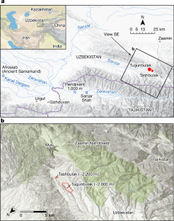 Location of the Silk Road Study Sites, which have shown that the Silk Road was more than what we thought.